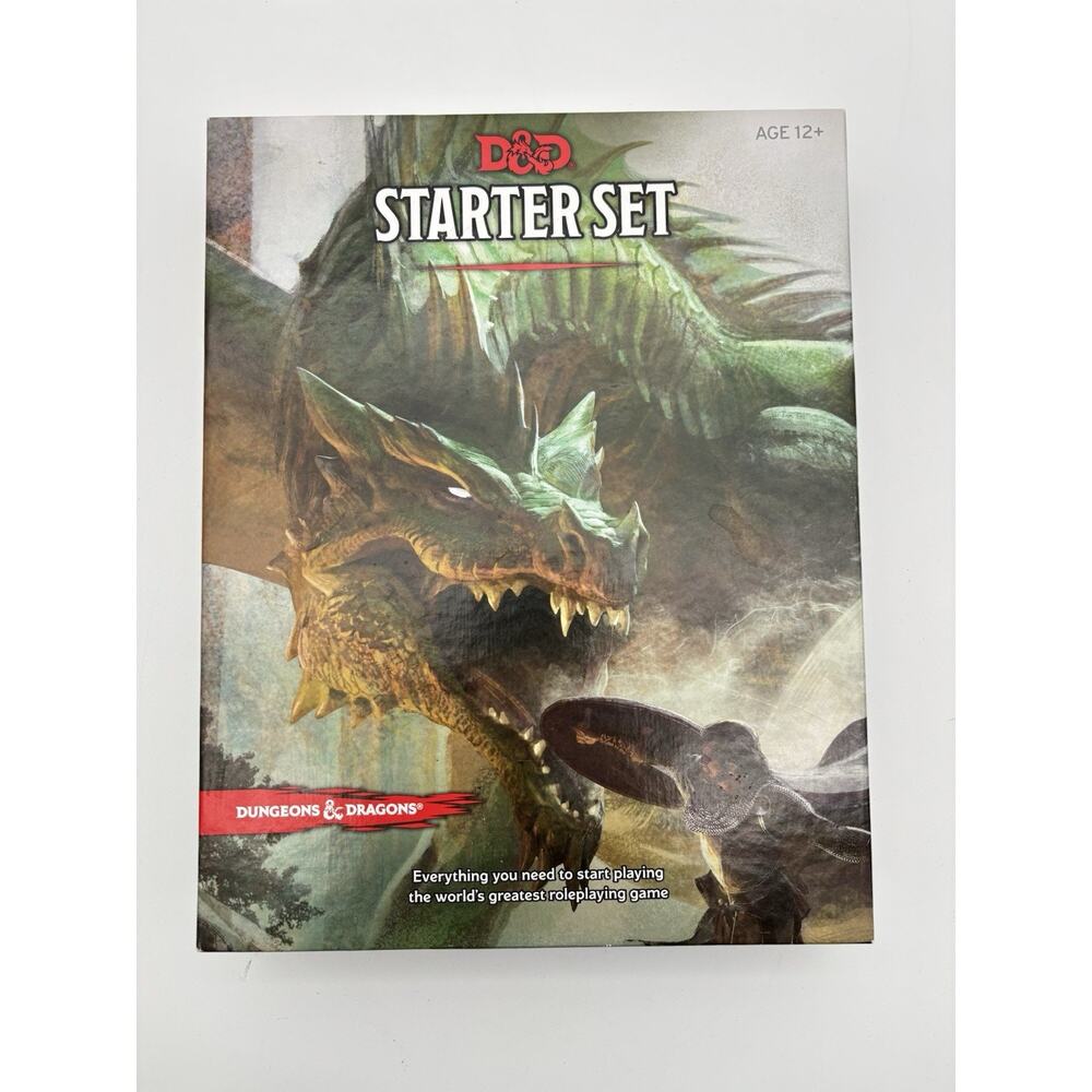 Dungeons & Dragons Starter Set Wizards of the Coast –Missing Dice- VG Condition